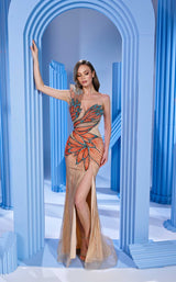5 of 12 Modessa Couture M24602 Orange