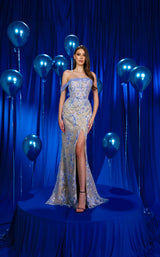 2 of 8 Modessa Couture M24603 Blue