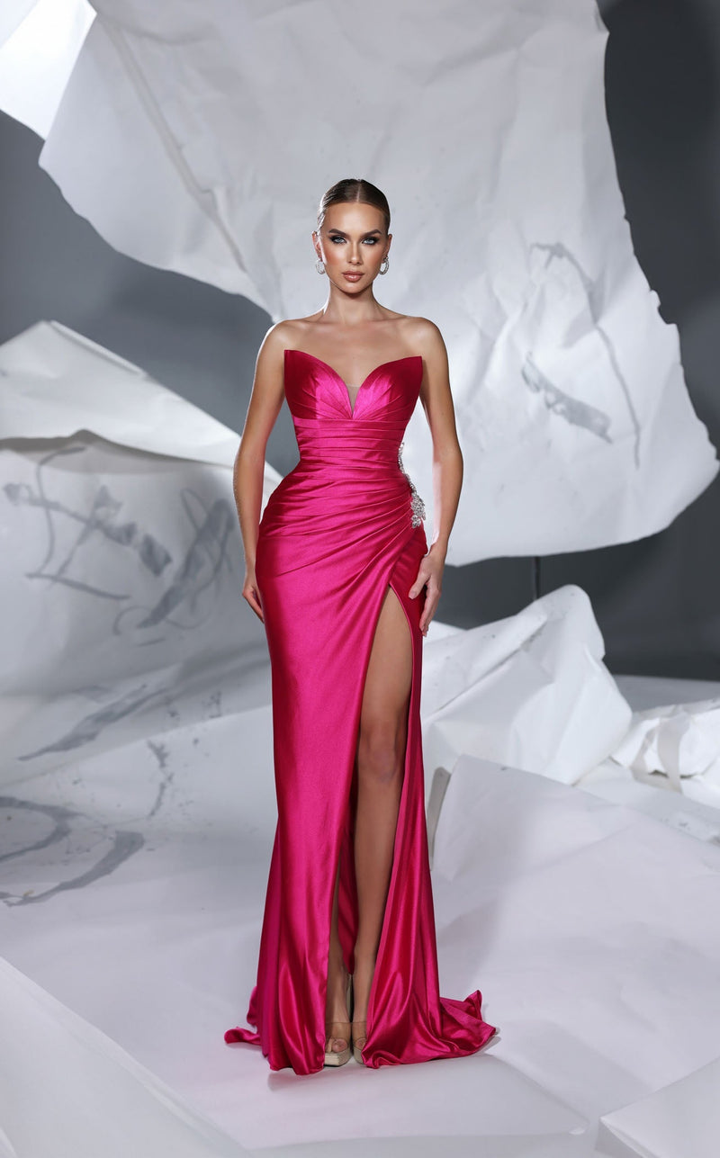 Modessa Couture M24606 Fuchsia