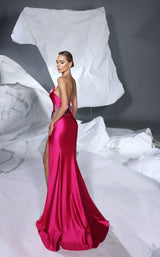 7 of 11 Modessa Couture M24606 Fuchsia