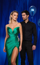 2 of 11 Modessa Couture M24606 Hunter Green