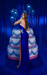 6 of 11 Modessa Couture M24606 Royal Blue