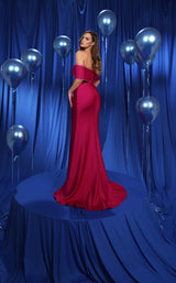 11 of 12 Modessa Couture M24608 Fuchsia