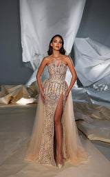 1 of 6 Modessa Couture M24609 Beige