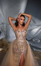 3 of 6 Modessa Couture M24609 Beige