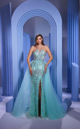 2 of 6 Modessa Couture M24609 Light-Blue