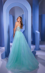 5 of 6 Modessa Couture M24609 Light-Blue