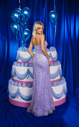 6 of 8 Modessa Couture M24612 Light Purple