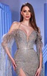 6 of 13 Modessa Couture M24619 Greige