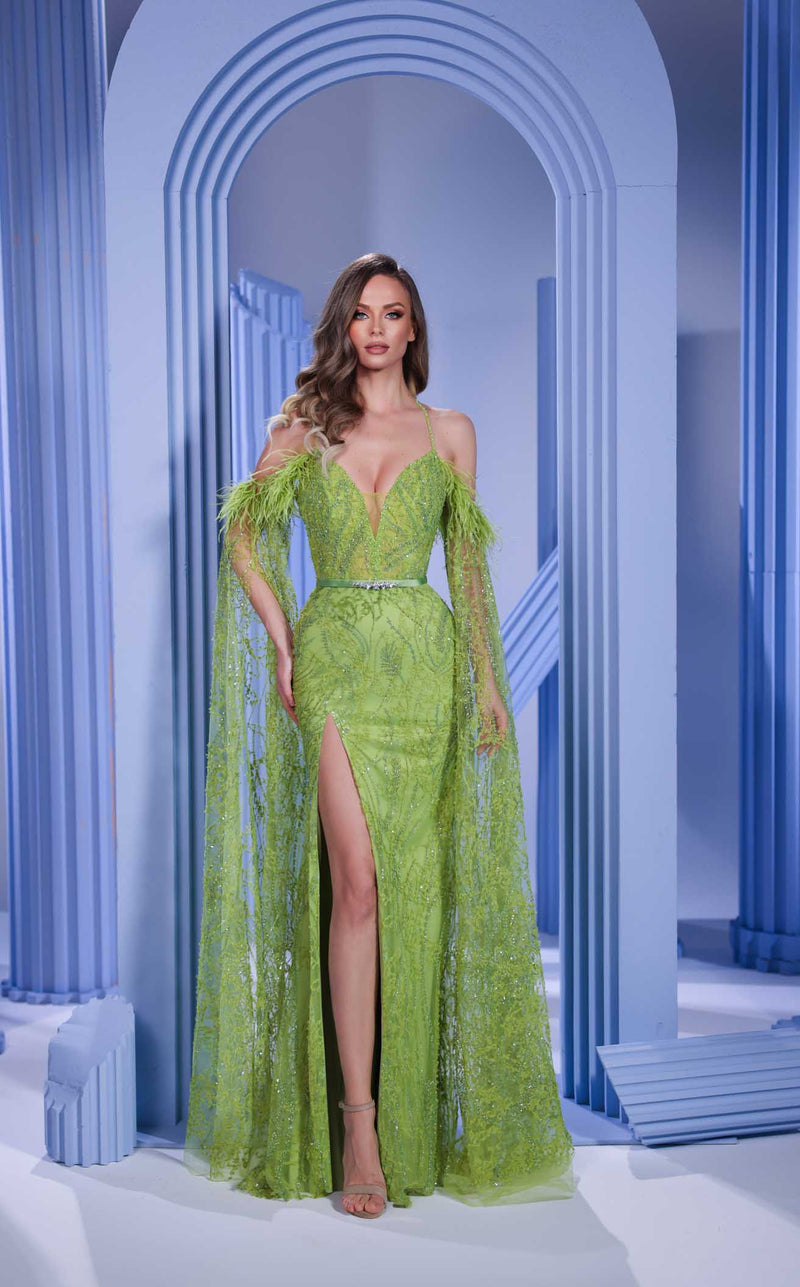 Modessa Couture M24619 Prom Dress - Kiwi | NewYorkDress