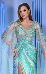 4 of 8 Modessa Couture M24626 Green