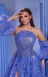10 of 13 Modessa Couture M24640 Blue