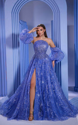 7 of 13 Modessa Couture M24640 Blue