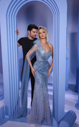 3 of 8 Modessa Couture M24643 Blue/Purple