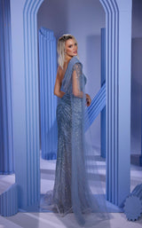 6 of 8 Modessa Couture M24643 Blue/Purple