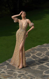 1 of 6 Modessa Couture M24647 Yellow