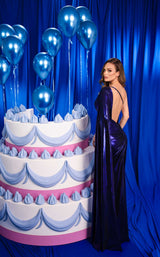 9 of 12 Modessa Couture M24650 Navy