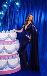 3 of 12 Modessa Couture M24650 Navy