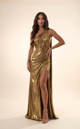1 of 4 Modessa Couture MO26701 Gold