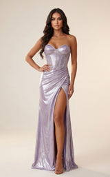 2 of 4 Modessa Couture MO26702 Lavender