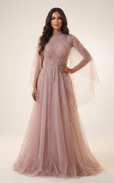 2 of 2 Modessa Couture MO26708 Pink