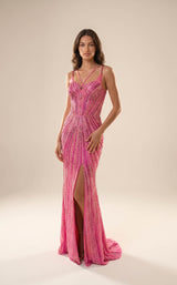 1 of 2 Modessa Couture MO26724 Fuchsia