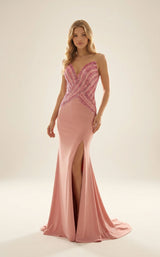 1 of 2 Modessa Couture MO26726 Blush