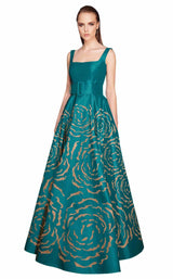 1 of 2 MNM Couture N0146 Teal