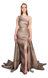 1 of 6 MNM Couture N0152 Gold