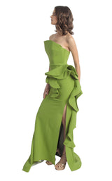 3 of 10 MNM Couture N0177 Green