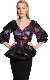 3 of 4 MNM Couture N0186 Black