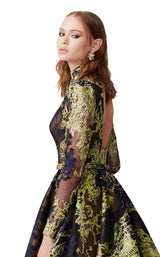 4 of 4 MNM Couture N0267 Navy-Lime