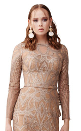 3 of 4 MNM Couture N0269 Gold