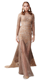 1 of 4 MNM Couture N0269 Gold