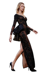 3 of 6 MNM Couture N0295 Black