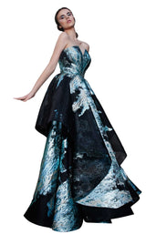 2 of 4 MNM Couture N0300 Turquoise
