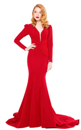 1 of 3 MNM Couture N0318 Red