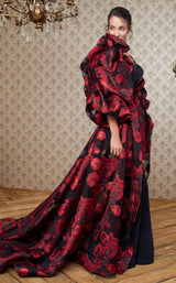 3 of 3 MNM Couture N0349 Black/Red