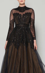 4 of 5 MNM Couture N0353 Black