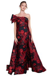 1 of 4 MNM Couture N0355 Black/Red