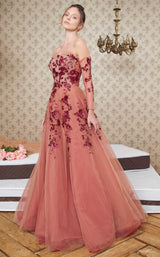 2 of 3 MNM Couture N0364 Nude-Pink