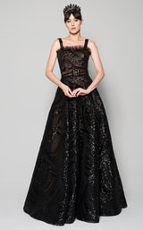 1 of 4 MNM Couture N0369 Black