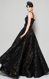 3 of 4 MNM Couture N0369 Black