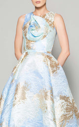 3 of 3 MNM Couture N0373 Blue