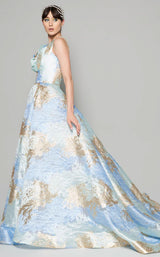 2 of 3 MNM Couture N0373 Blue