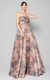1 of 4 MNM Couture N0374 Multi Color