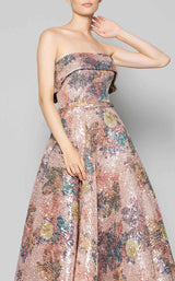 4 of 4 MNM Couture N0374 Multi Color
