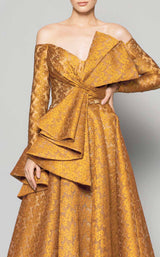 5 of 7 MNM Couture N0383 Mustard