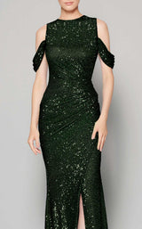 6 of 9 MNM Couture N0385 Dark Green