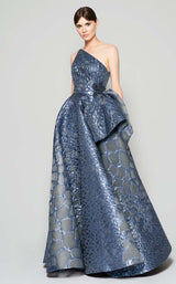 3 of 9 MNM Couture N0388 Navy Blue